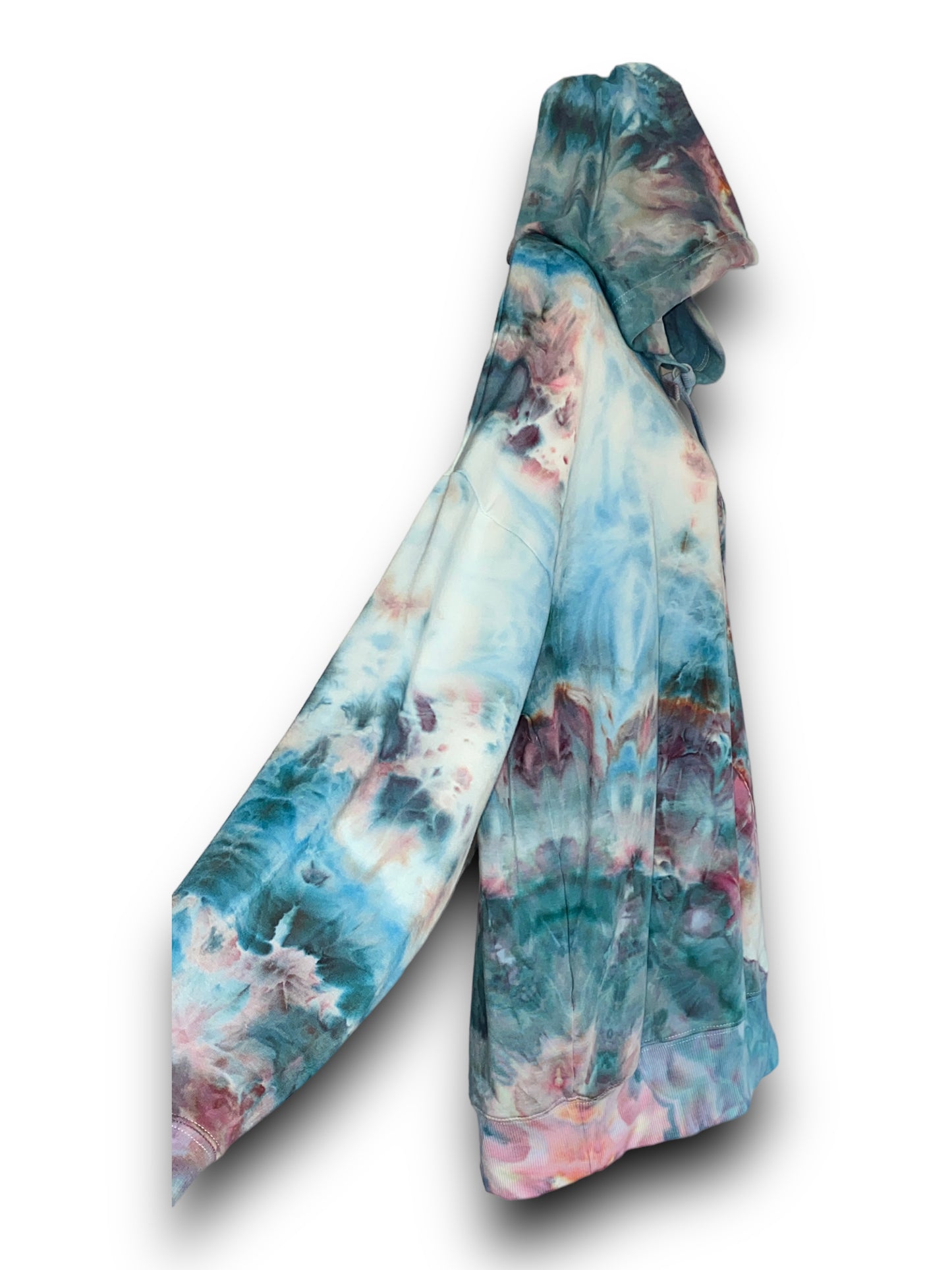Loose Geode Tie Dye Hoodie