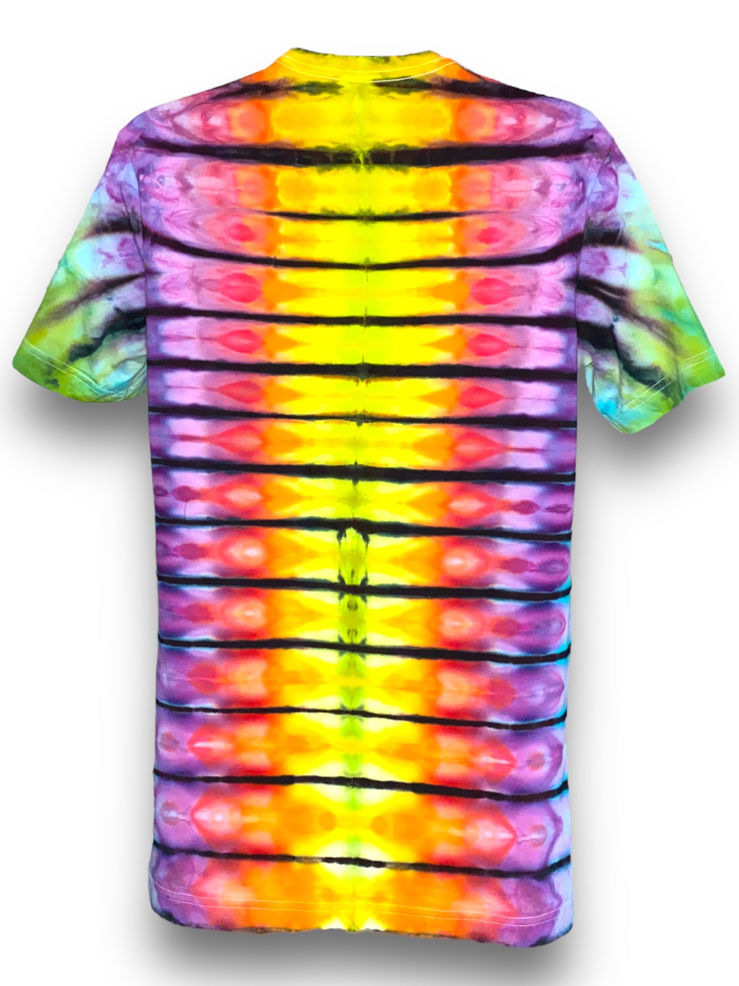 Rainbow Accordion Tie Dye T-Shirt