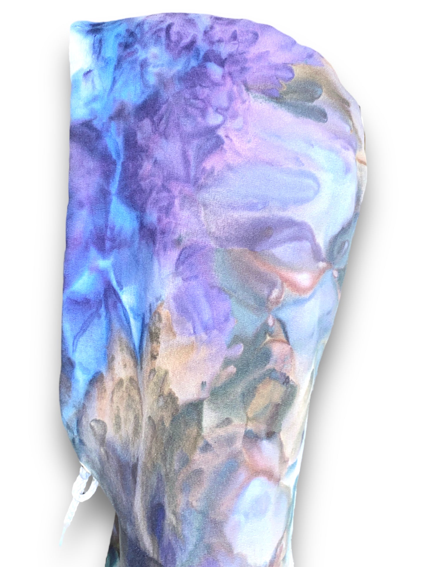 black and blue Tie Dye Hoodie