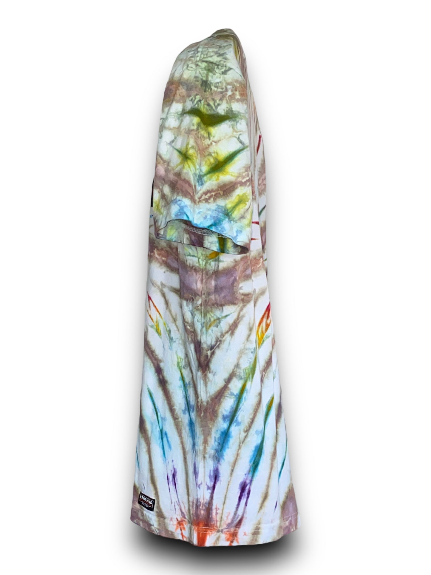 Rainbow split Swirl Tie Dye Kirkland T-Shirt
