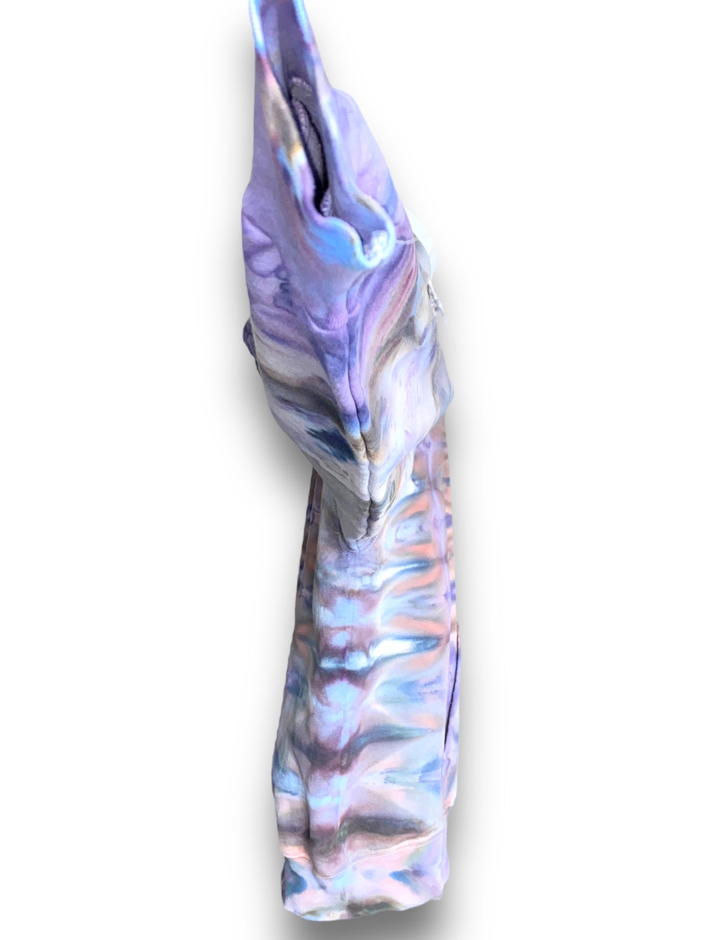 black and blue Tie Dye Hoodie